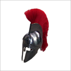 Corinthian Helmet With Red Plum