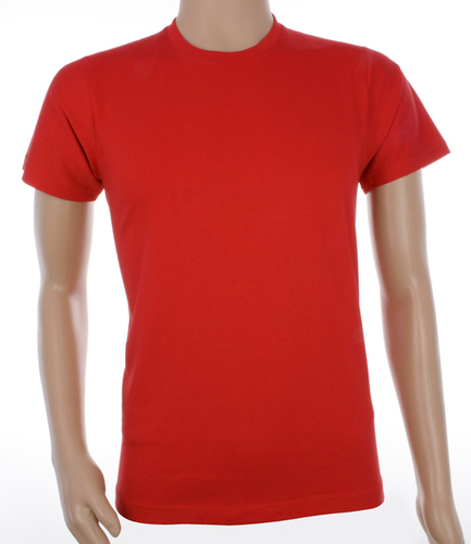 Red Round Neck T Shirts