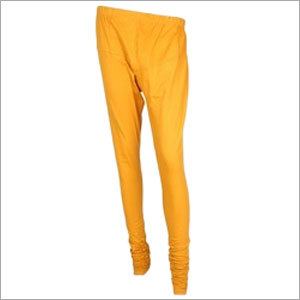 Mustard Cotton Lycra Leggings