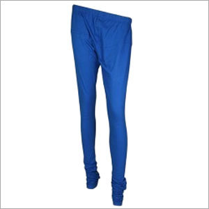 Royal Blue Cotton Lycra Leggings