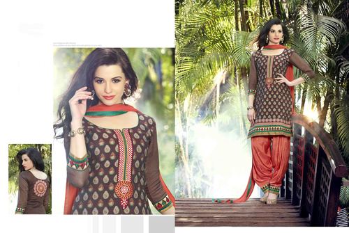Embroidry work designer salwar kameez