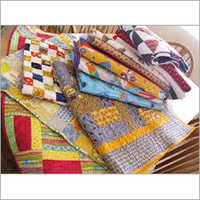 Designer Quilts - Cotton Blend, Variable Sizes, Multicolor | Soft Texture, Attractive Designs, Skin Friendly, Warm Comfort