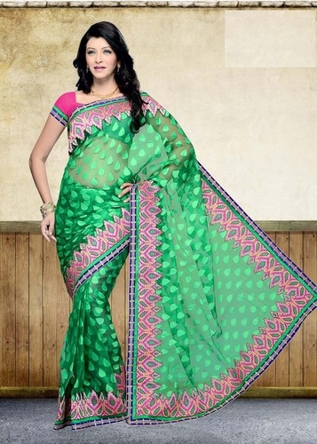 Patch work saree