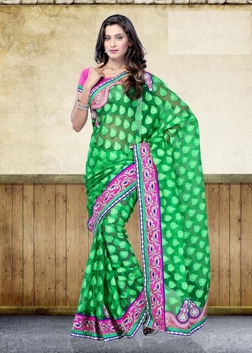 Patch work saree