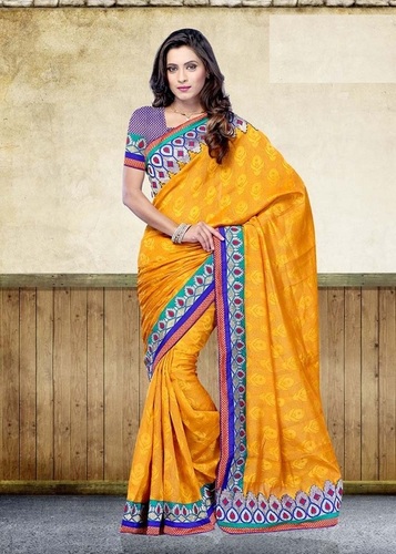 Patch work saree