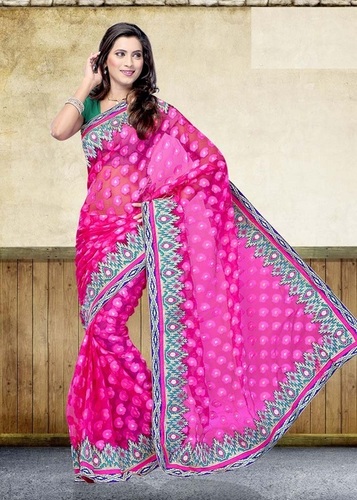 Patch work saree