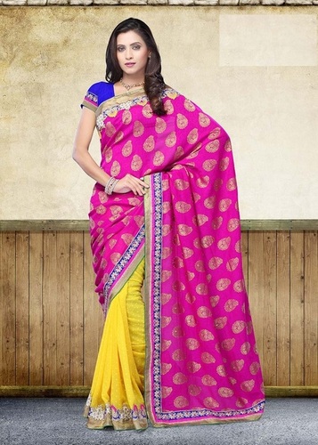 Patch work saree