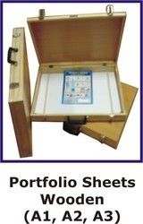 Portfolio Sheets Wooden