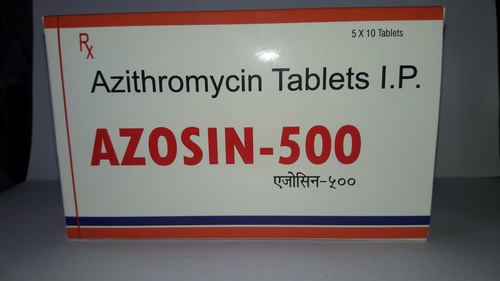 Azosin 500 Azithromycin Tablets IP