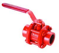CAST STEEL (WCB) BALL VALVE SCREWED ENDS