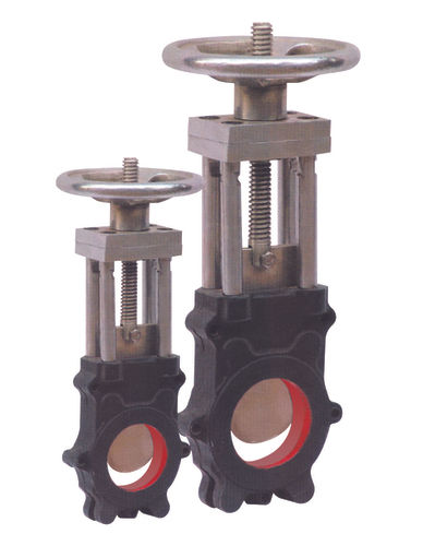 Cast Iron Knife Edge Gate Valve Application: Industrial