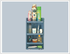 Plastic Mirror Corner Cabinet