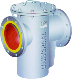CAST STEEL / CAST IRON BUCKET / POT TYPE STRAINER FLANGED ENDS