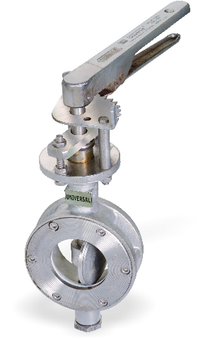 I.C 304/316 BUTTERFLY VALVE 304/316 DISC OFFSET DISC  SEATED