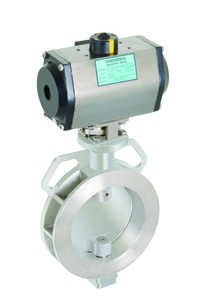 Motorised Butterfly Valve With Actuator