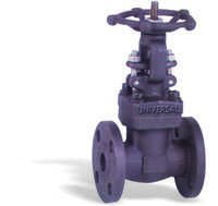 FORGE STEEL GATE VALVE FABRICATED FLANGED ENDS
