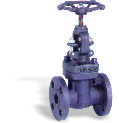 FORGE STEEL GLOBE VALVE FABRICATED FLANGED ENDS