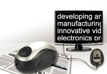 Low Vision Wireless TV Mouse Magnifier