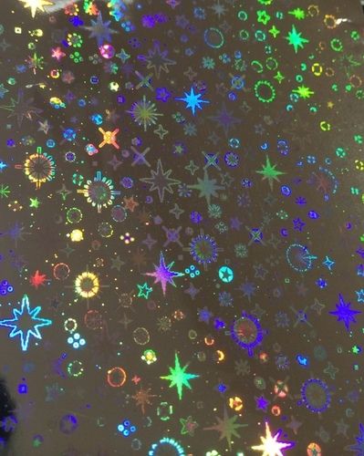 Star Pattern Holographic Film