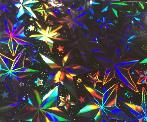 STAR HOLOGRAPHIC PATTERN NUMBER 7