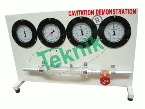 Cavitation Demonstration Unit for Fluid Machines