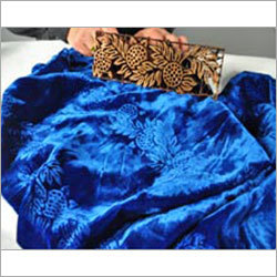 Flocked Velvet Fabric