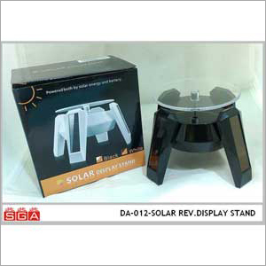 Solar Revolving  Display Stand