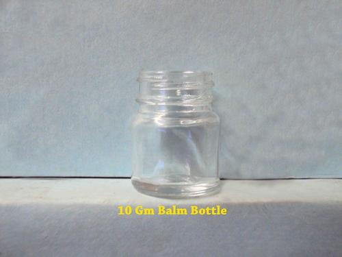 Transparent Zandu Balm Bottle