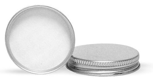 Silver Aluminium Caps