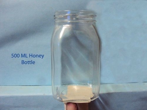 Transparent Honey Bottle