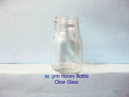 Transparent Small Honey Glass Bottle