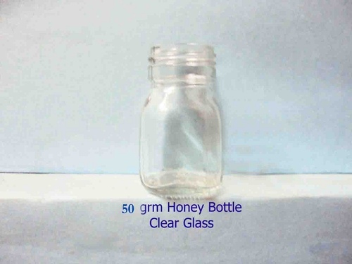 Small Honey Glass Bottle