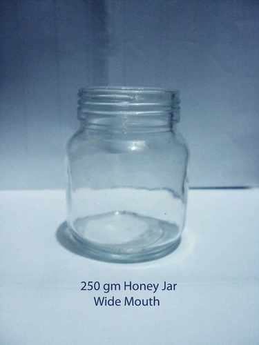 Wide Mouth Glass Jar