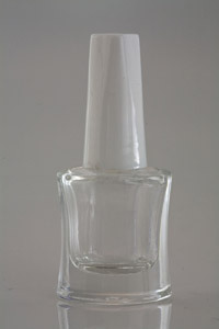 Empty Nail Paint Glass Bottle