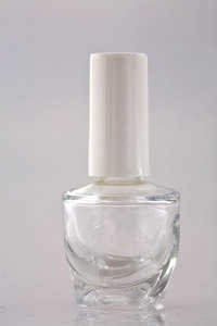 Nail Enamel Glass Container With Cap