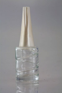 nail Enemal Glass Container With Cap