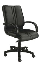Executive Chairs - Leather, 5-Star Base, Fixed Armrest | Ergonomic Design, Lumbar Support, Breathable Fabric, Adjustable, Durable, Comfortable