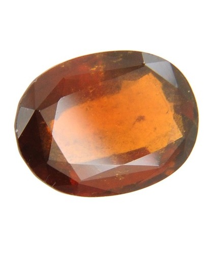 Oval Mixed Cut Garnet (Hessonite) Gemstone