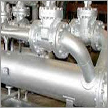 Silver Boiler Header