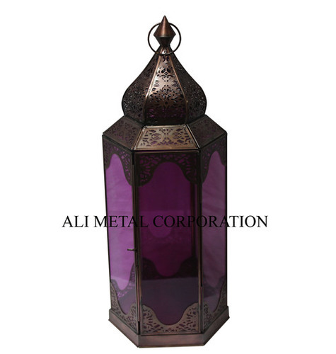 Glass Moroccan Lantern