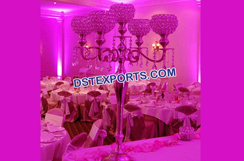 Wedding Crystal Candelabra Center Pieces