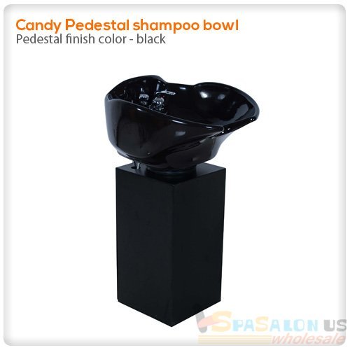 Pedestal shampoo bowl