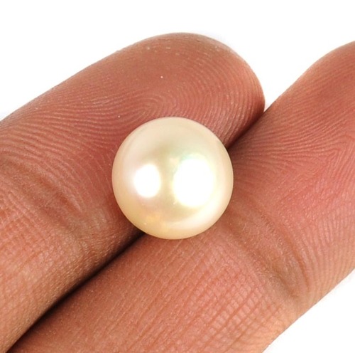Certified Cabochon Pearl Gemstone
