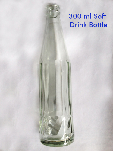 Transparent Colors 300 Ml Soft Drink Bottle