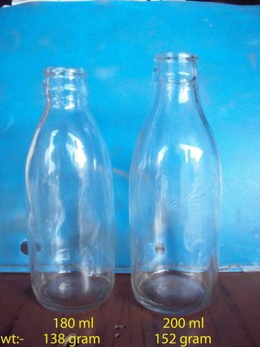 Flavored Milk Glass Bottles