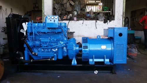 Blue Diesel Generator