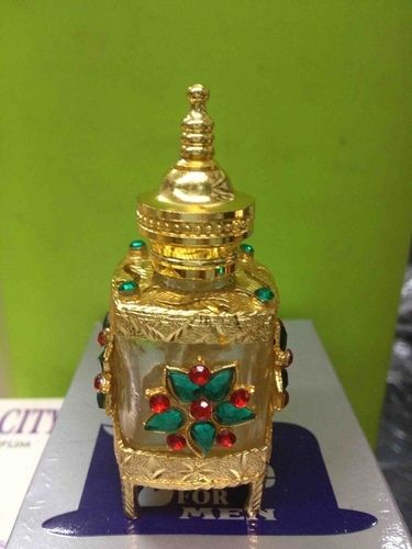 Golden Attar Bottles