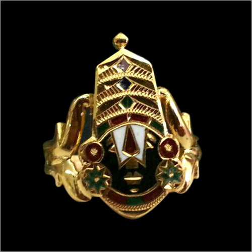 Gold Ring - 22k Gold, Size 7-12, Gold | Elegant, Religious, Intricate Design, High Polish Finish
