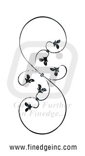 Wrought Iron Decorative Panel