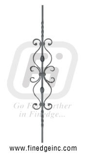 Wrought Iron Decorative Panel